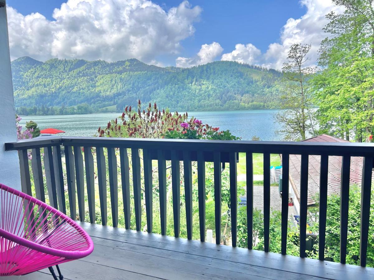 Ferienwohnung Strandbad - Alpen Popart Am See Schliersee Esterno foto